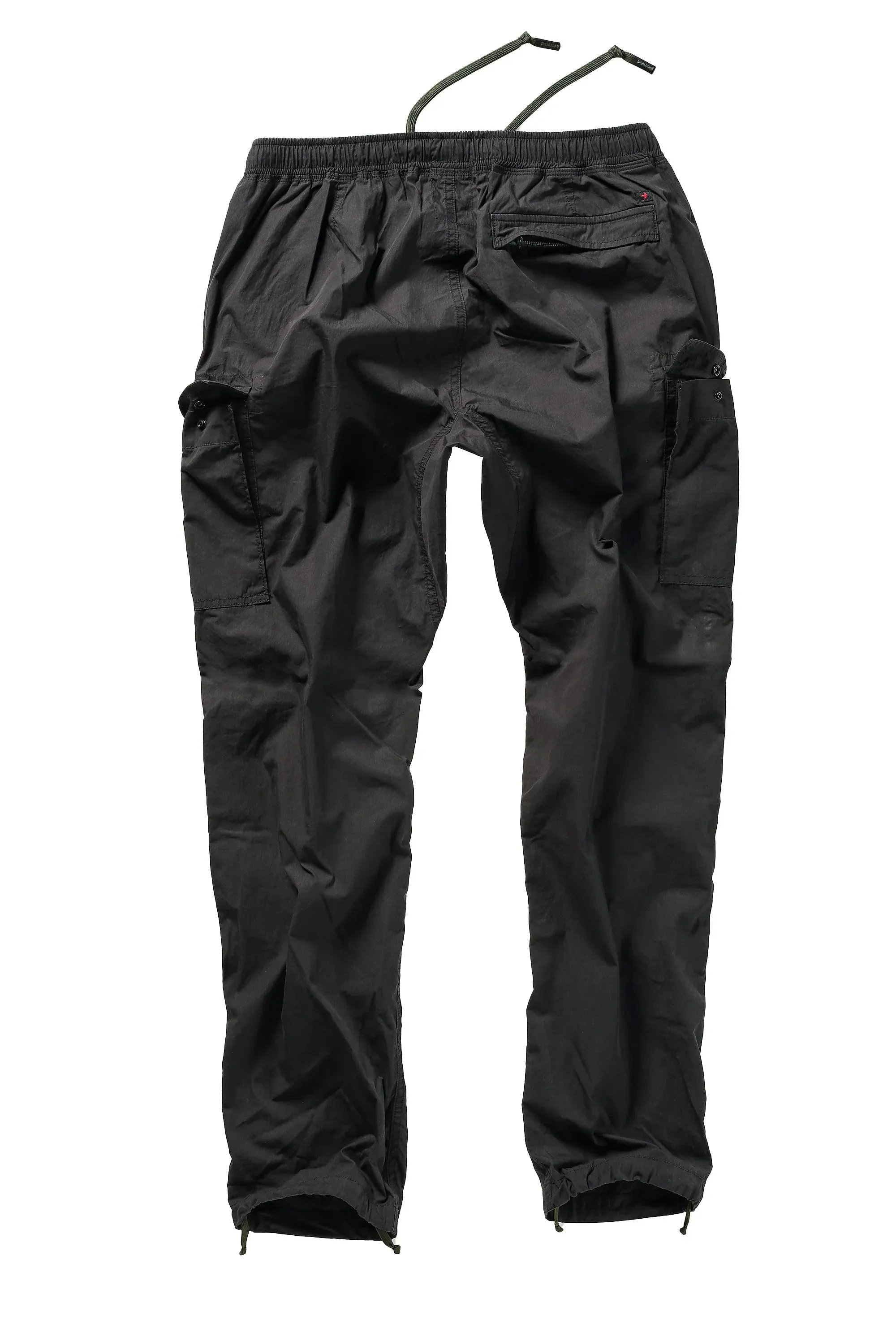 Relwen Charcoal Grey Lightweight Drawstring Cargo Pant