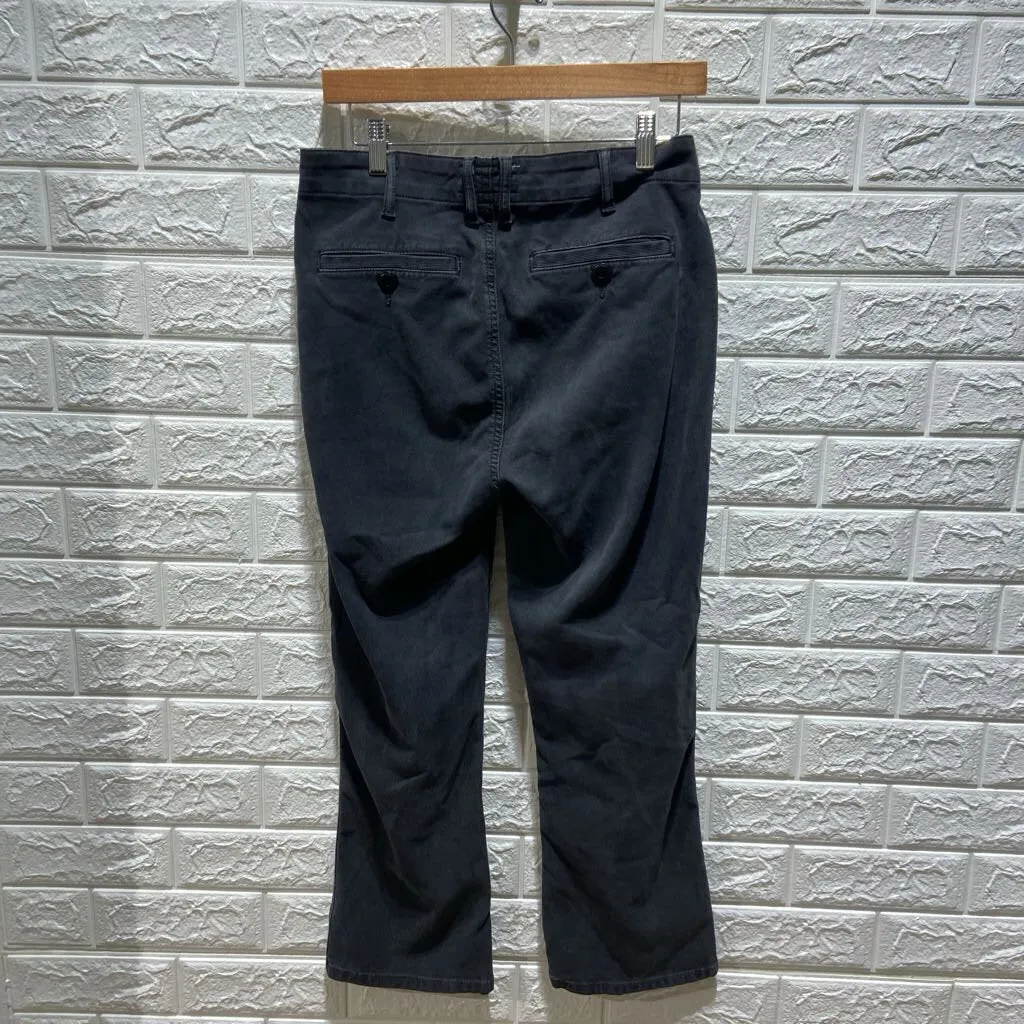 Ribbed Chino Bootcut Pants