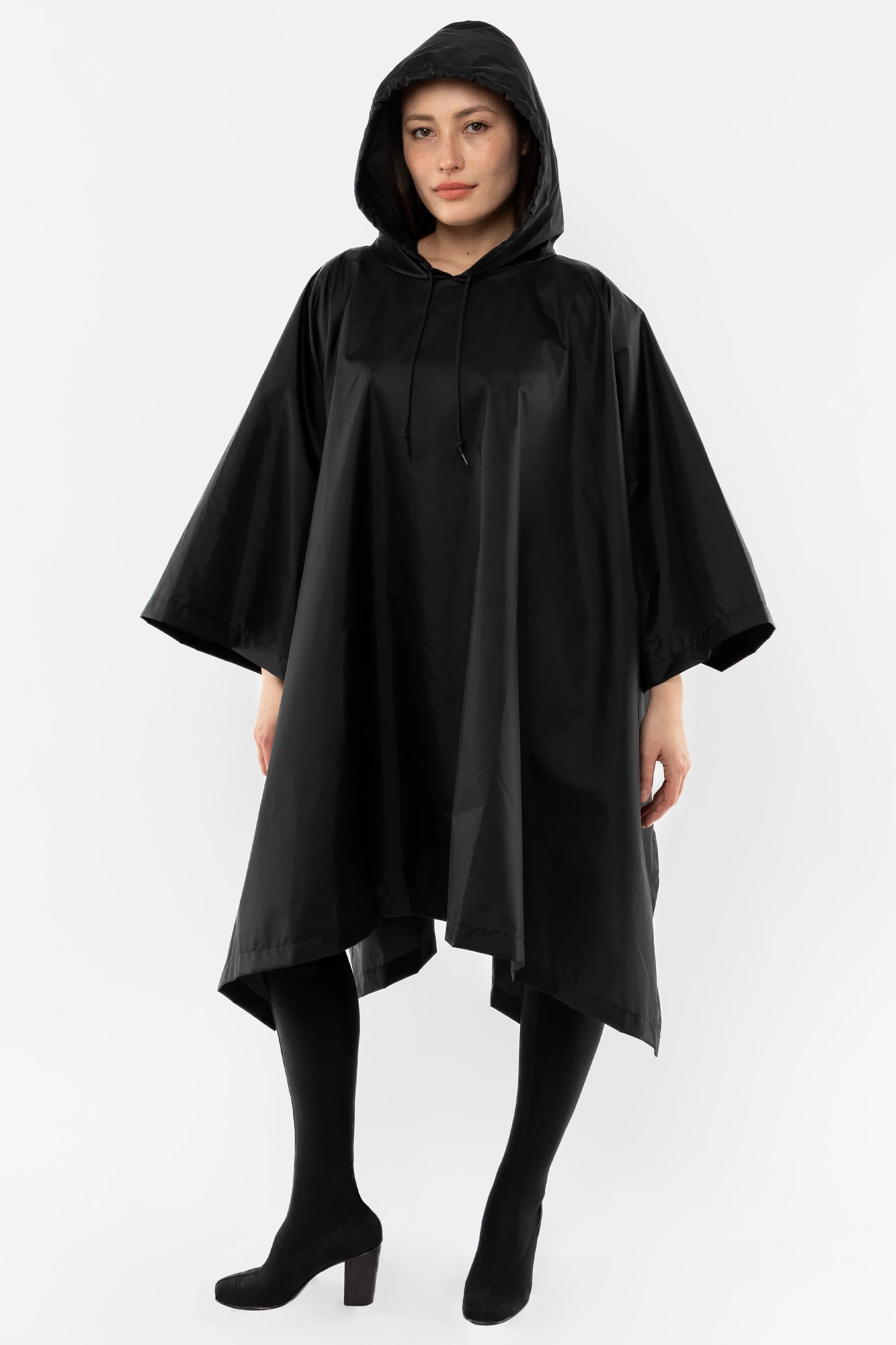 RNF419 - Hooded Nylon Rain Poncho