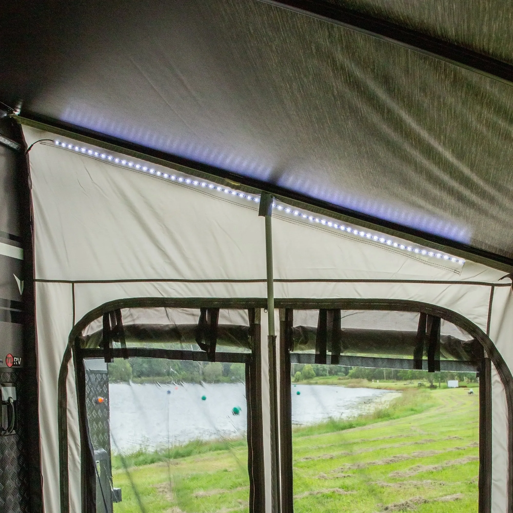 Roll Out Awning Walls - Lightweight