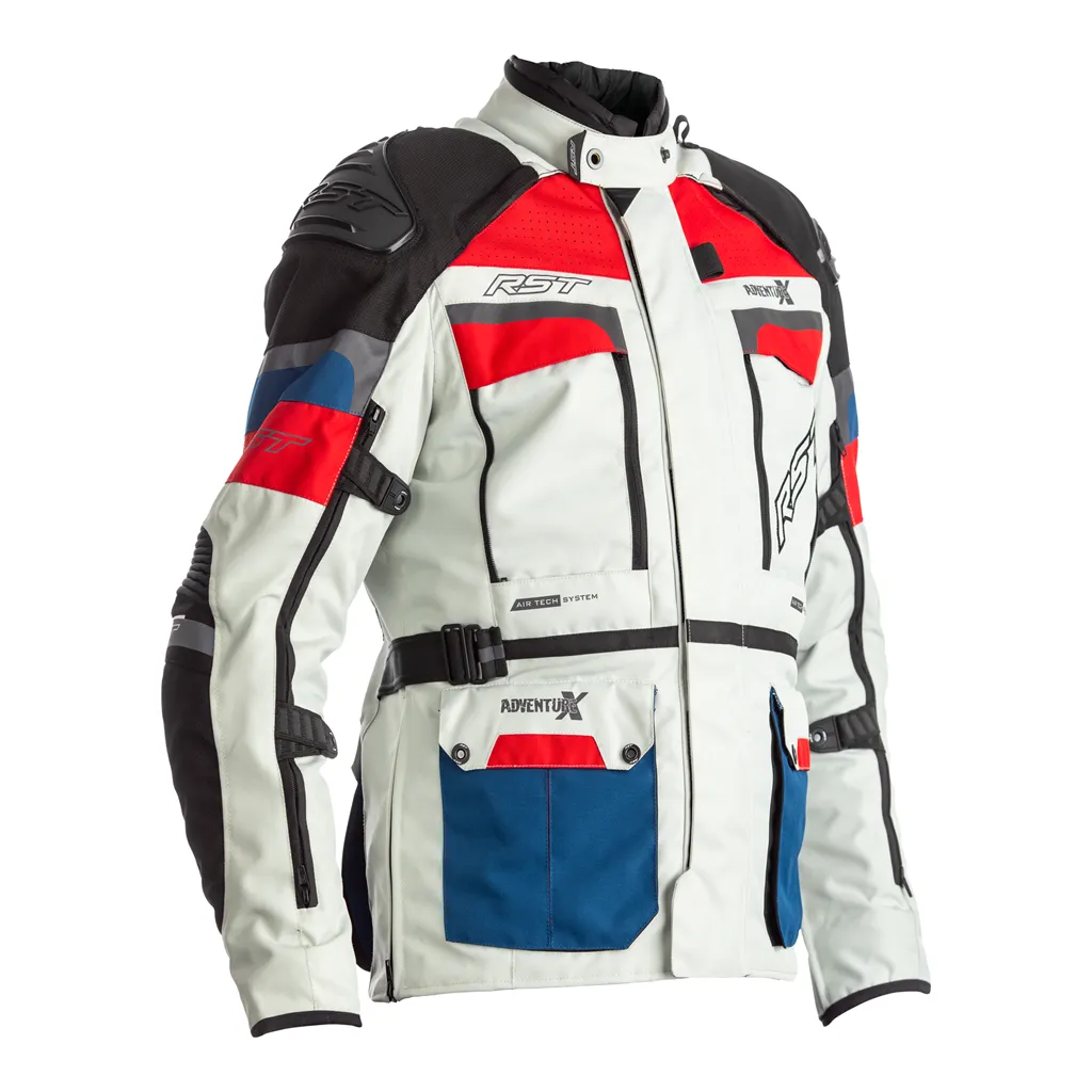 RST 102409 Pro Series Adventure-X CE Textile Jacket - Ice / Blue / Red / Black