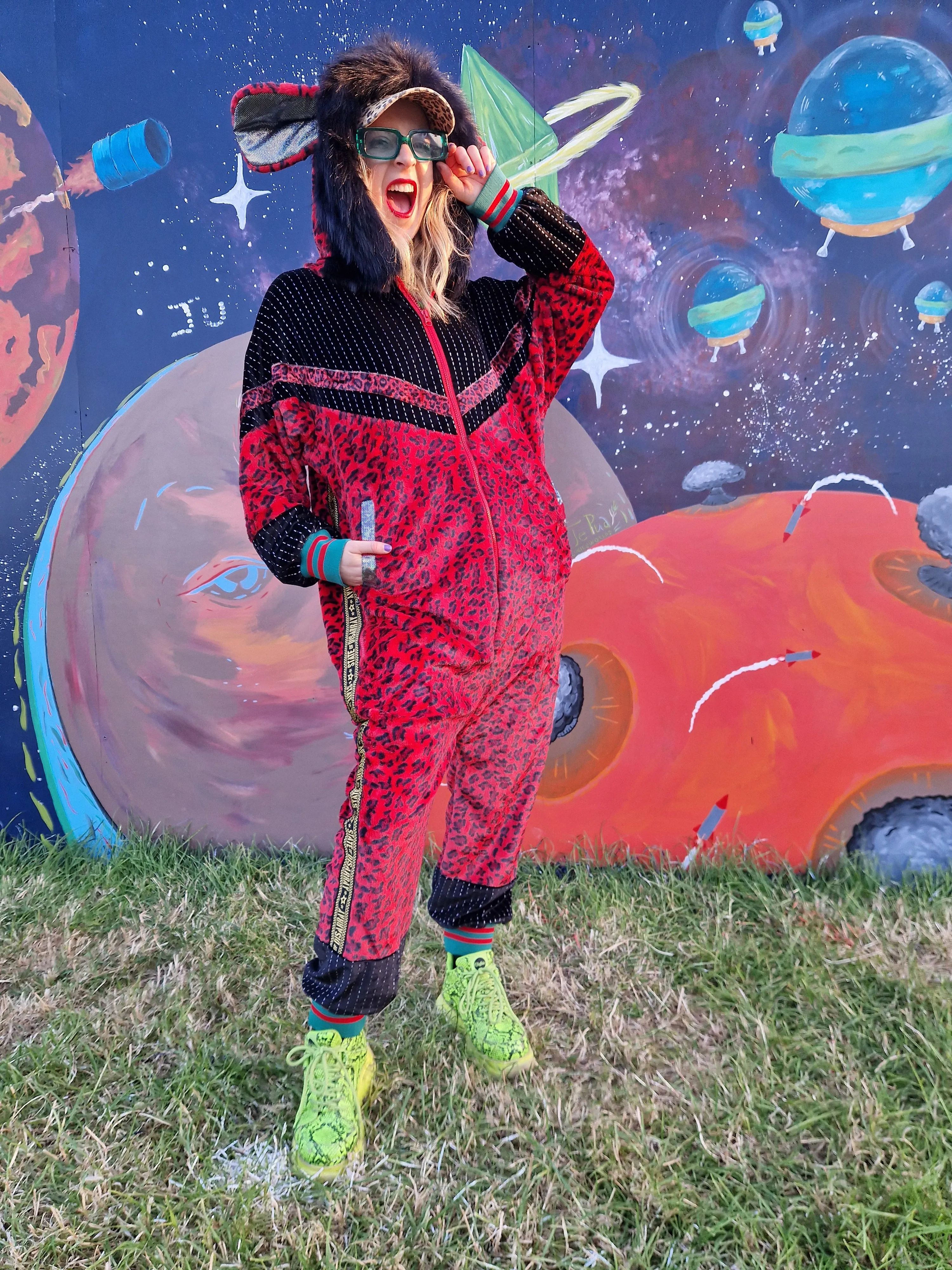 Ruby Rebel  | Ultimate Disco Animal Onesie | Unisex