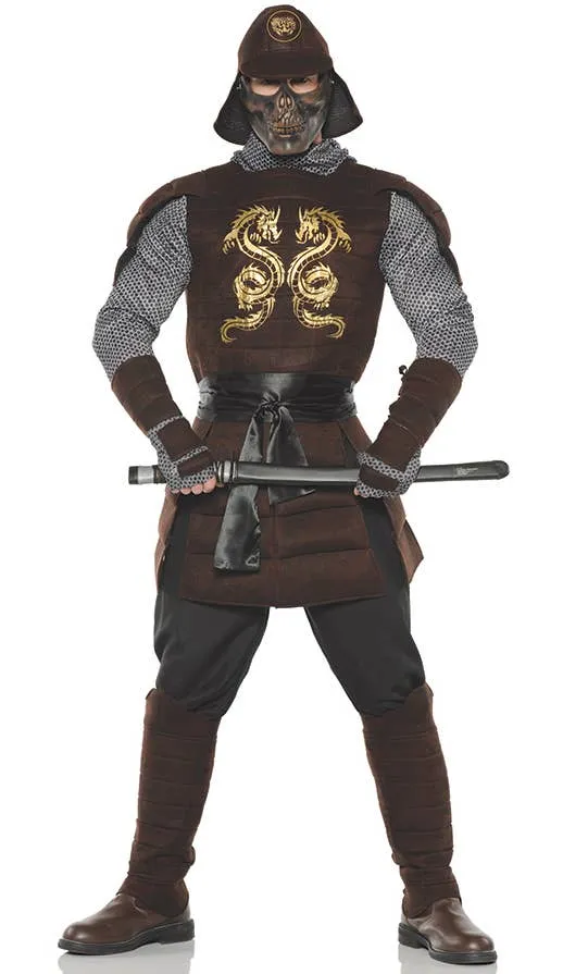 Samurai Warrior Deluxe Mens Fancy Dress Costume