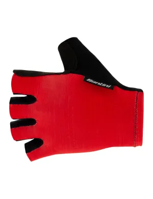 Santini Cubo Cycling Gloves - Red