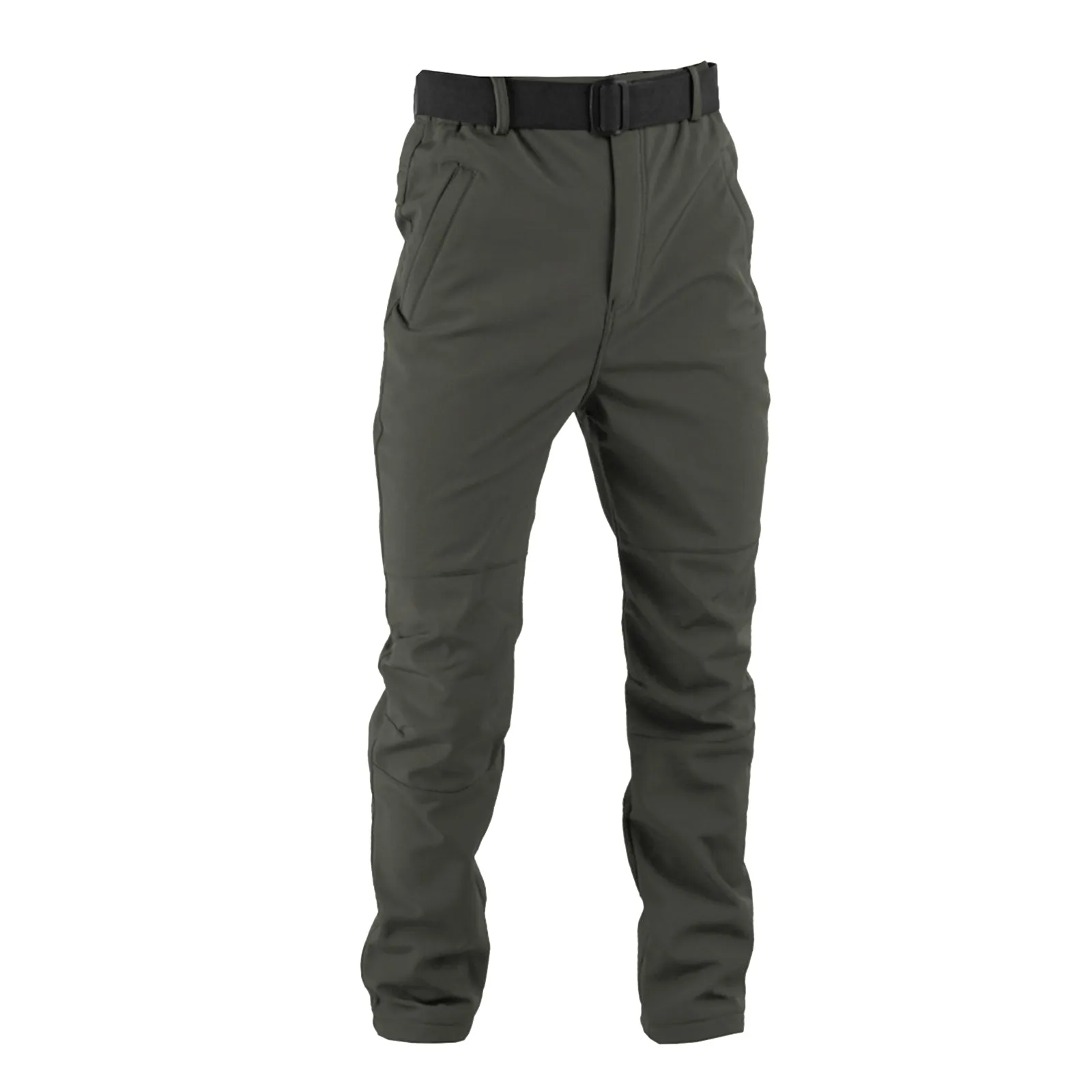 SHARKSKIN FUNCTIONAL WATERPROOF Warm FLEECE SLIM CARGO PANTS(WITHOUT BELT)