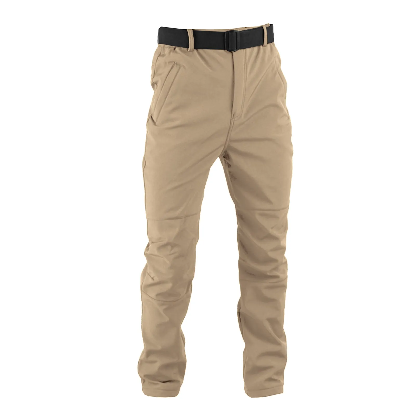 SHARKSKIN FUNCTIONAL WATERPROOF Warm FLEECE SLIM CARGO PANTS(WITHOUT BELT)