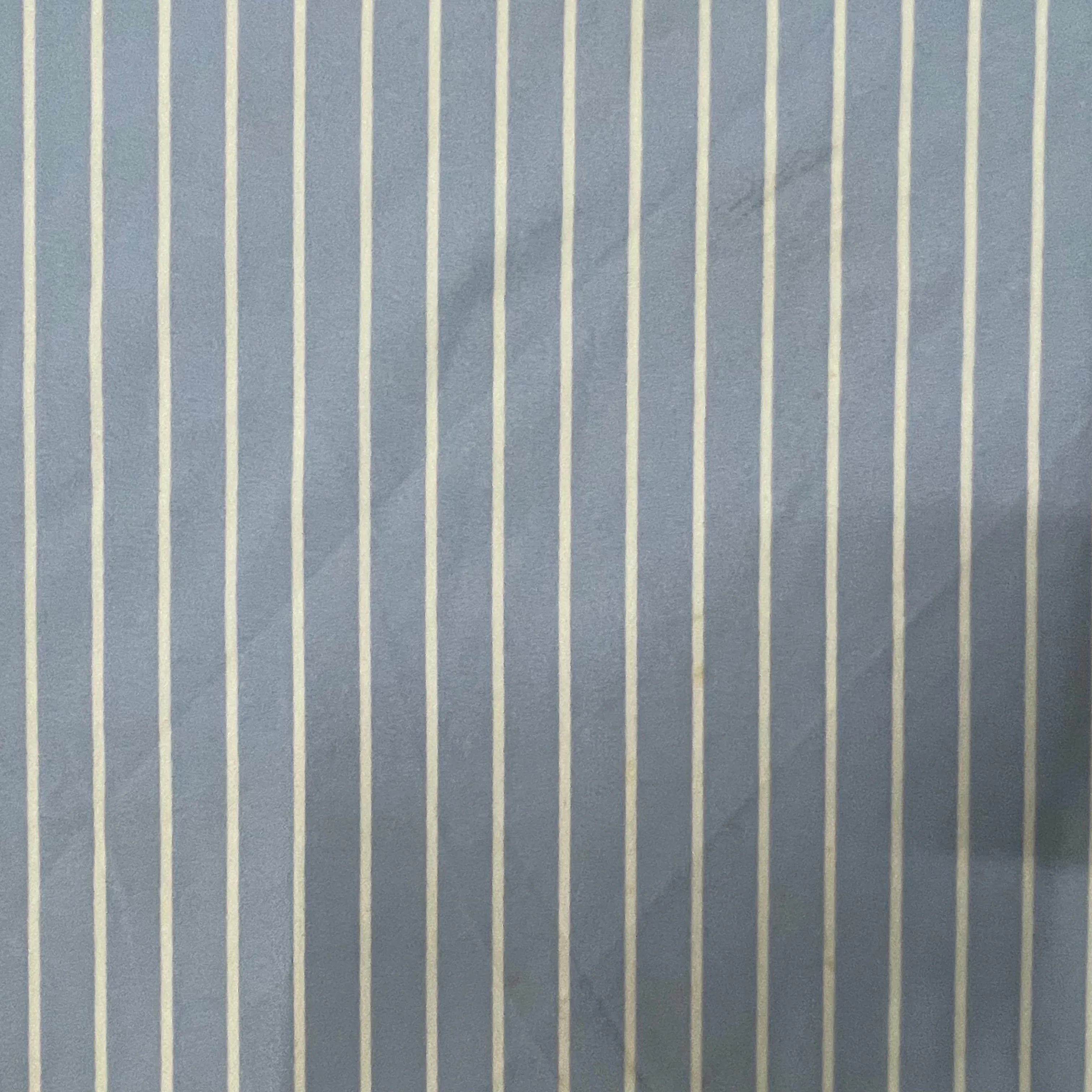 Sky Blue Stripe Satin Fabric