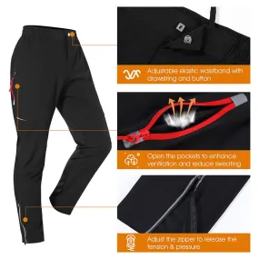 Spring Summer Men Cycling Pants Sports MTB Cargo Pants Quick Dry Reflective Trekking Pants Waterproof Trousers