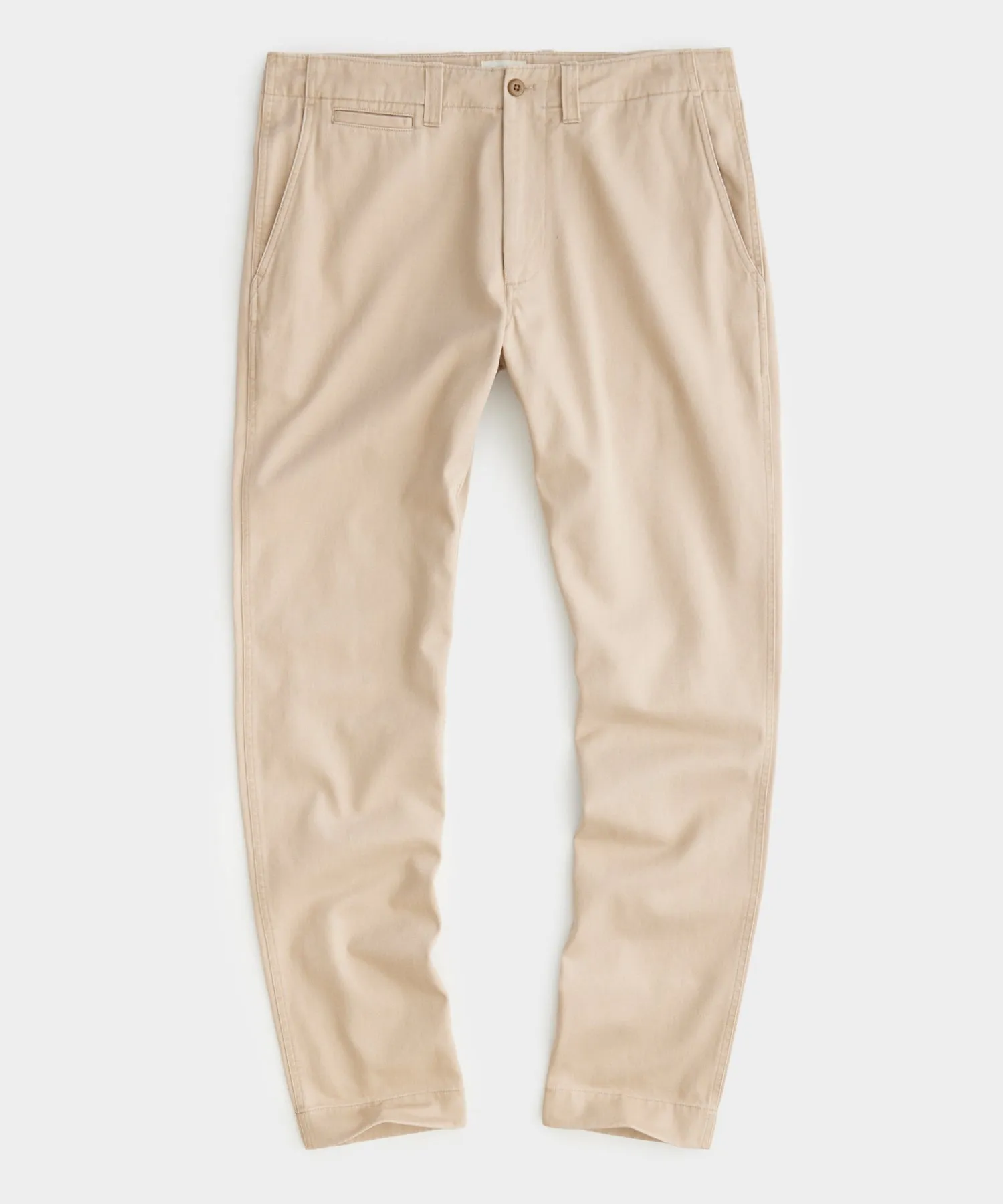 Straight Fit Favorite Chino in Desert Beige