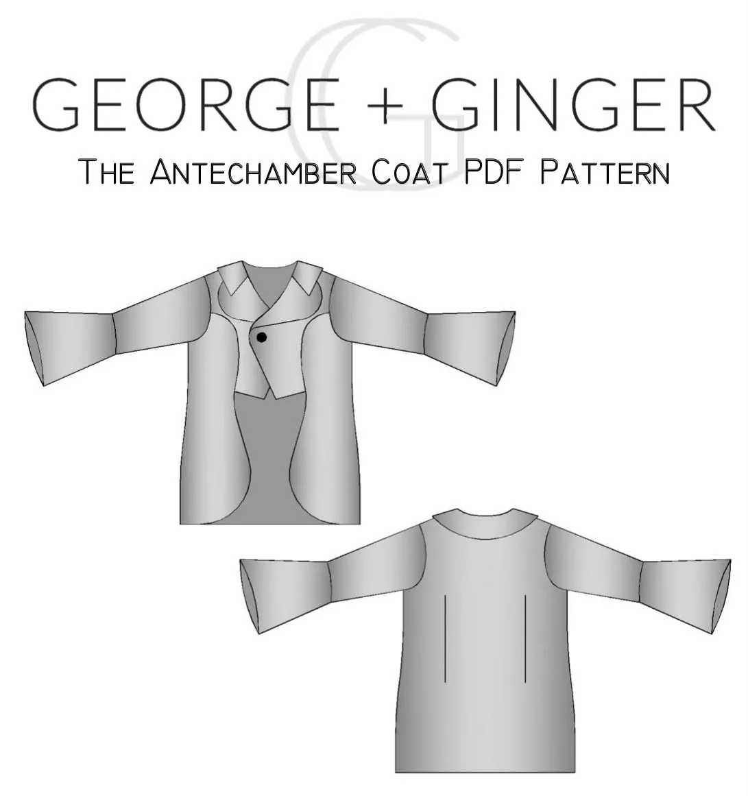 The Antechamber Coat PDF Sewing Pattern