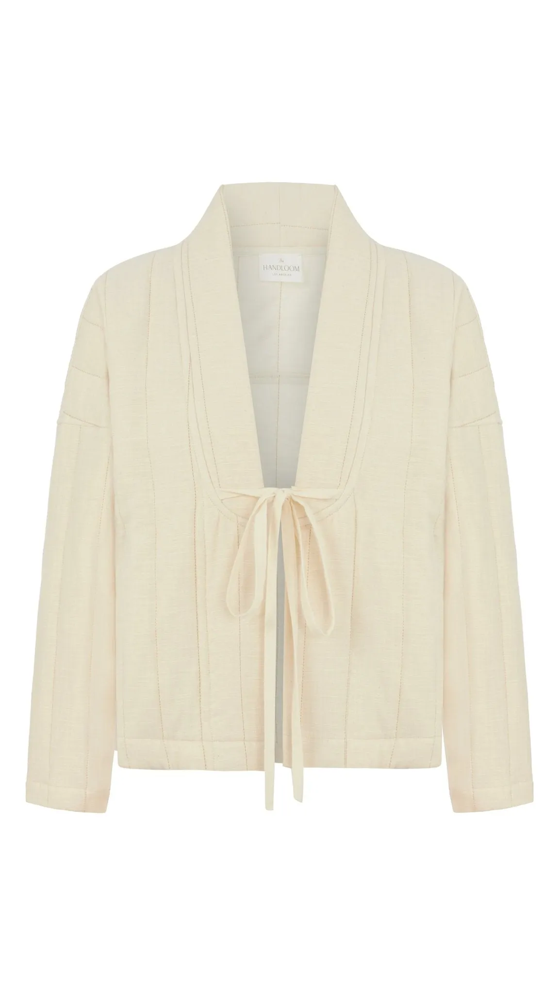 THE HAND LOOM So Soft Quilted Jacket - Natural