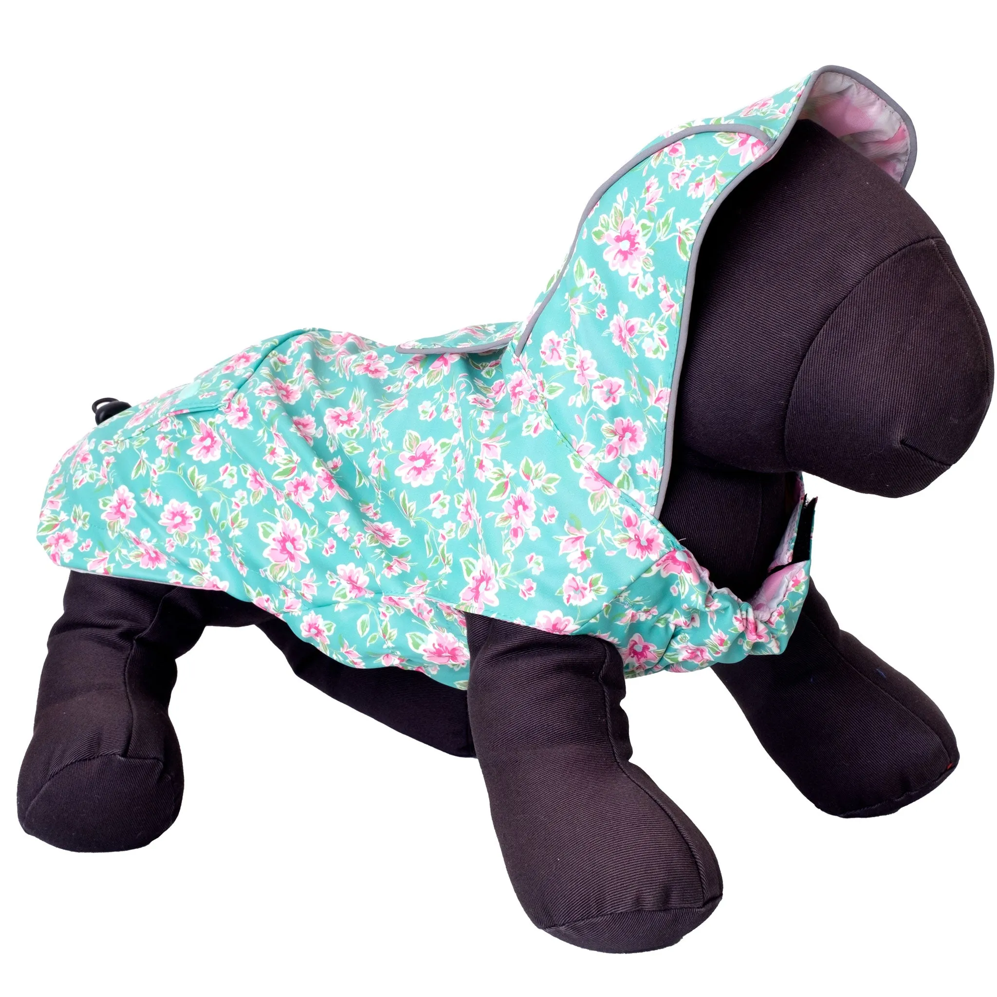 The Worthy Dog Floral Raincoat