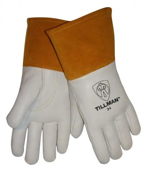 Tillman 34 Heavy Weight Top Grain Cowhide Leather MIG Welding Gloves (1 Pair)