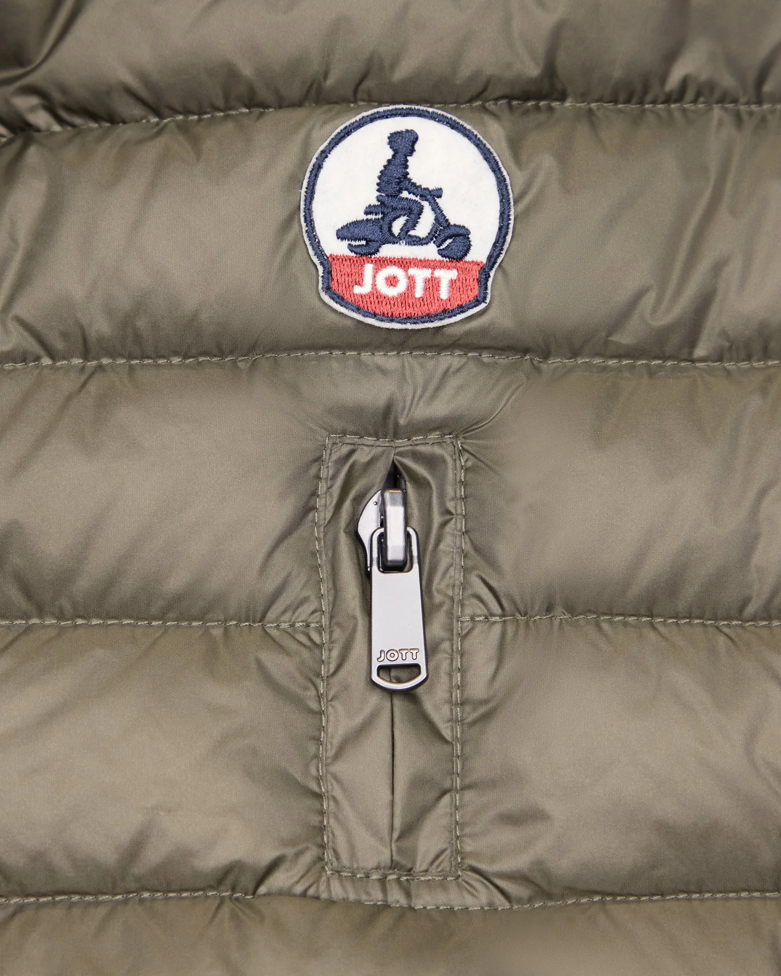 Tobbie down jacket for dogs Army