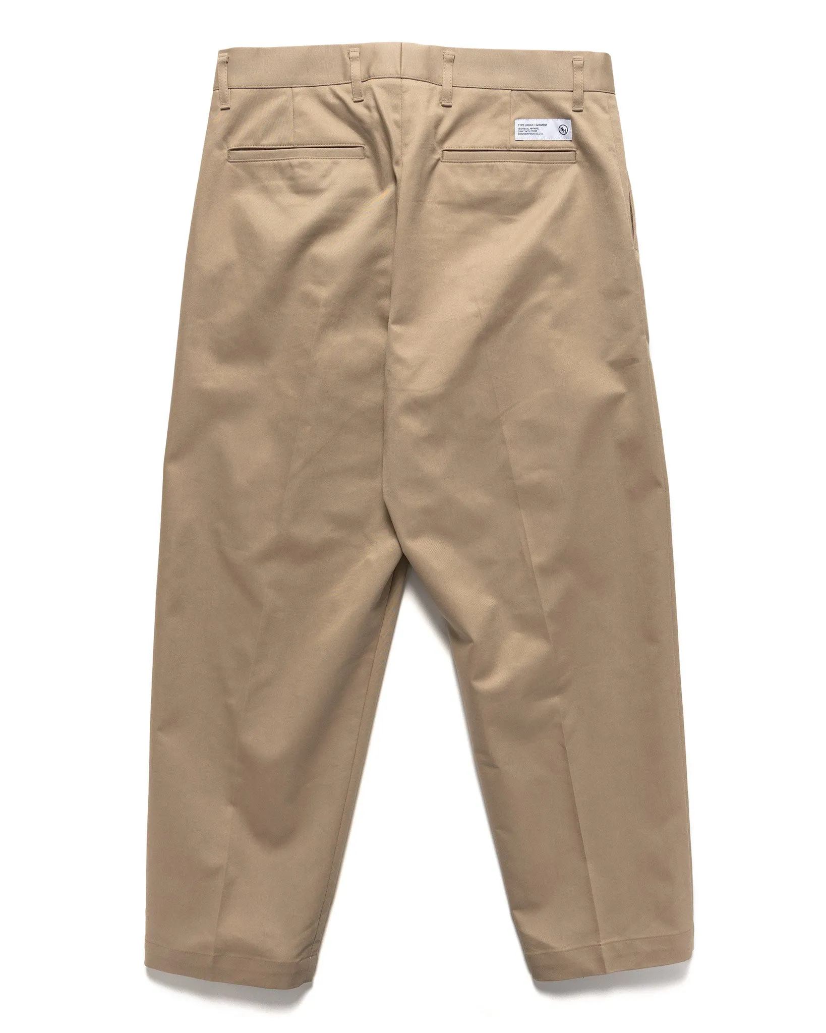 Tuck Pants Beige