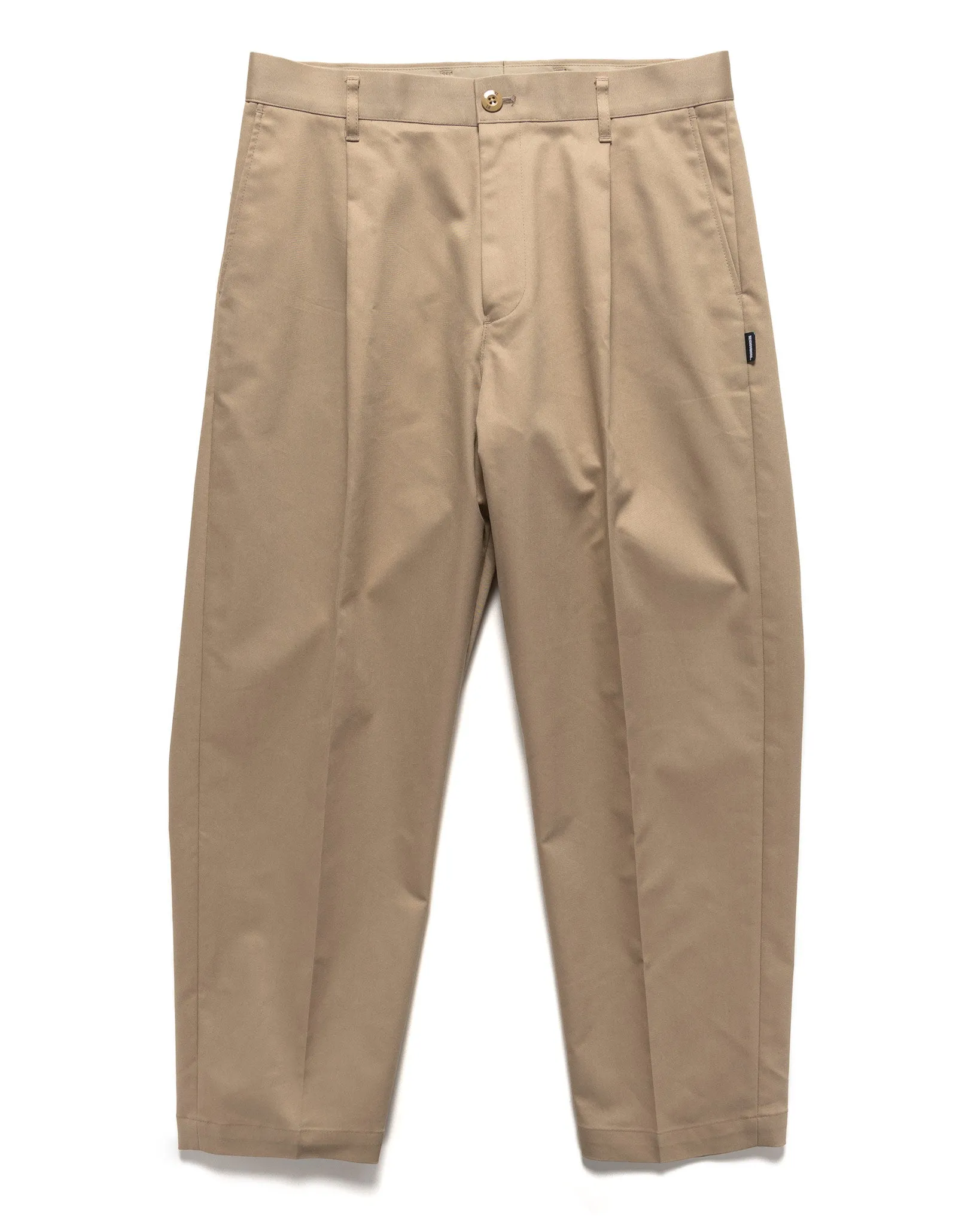 Tuck Pants Beige