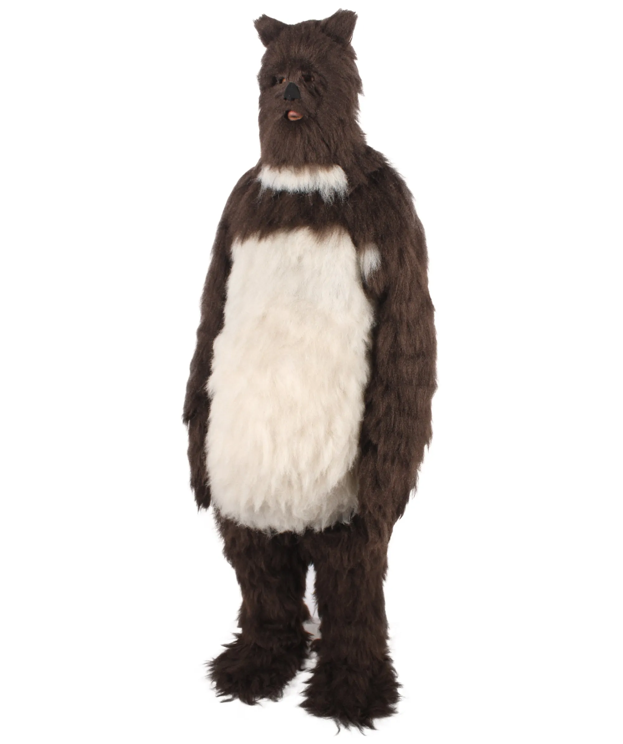 Unisex Dark Brown Grizzly Bear Costume | Best for Halloween| Flame-retardant Synthetic Fabric