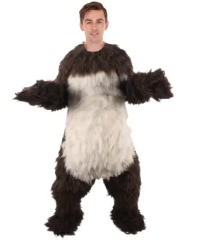 Unisex Dark Brown Grizzly Bear Costume | Best for Halloween| Flame-retardant Synthetic Fabric