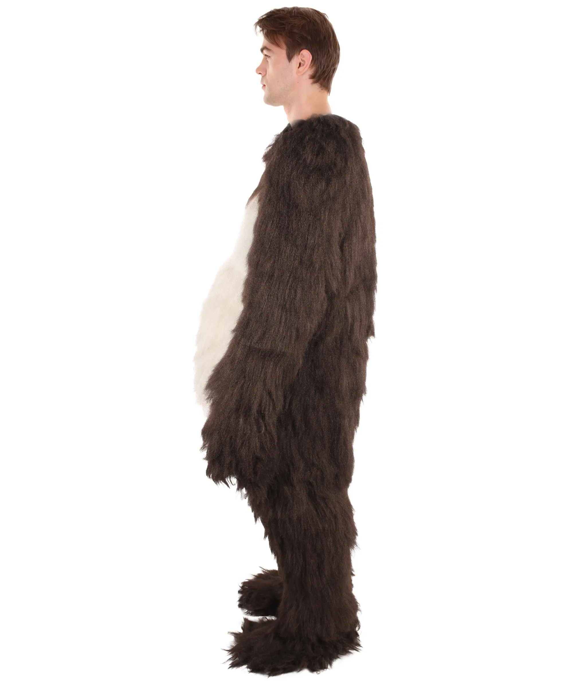 Unisex Dark Brown Grizzly Bear Costume | Best for Halloween| Flame-retardant Synthetic Fabric