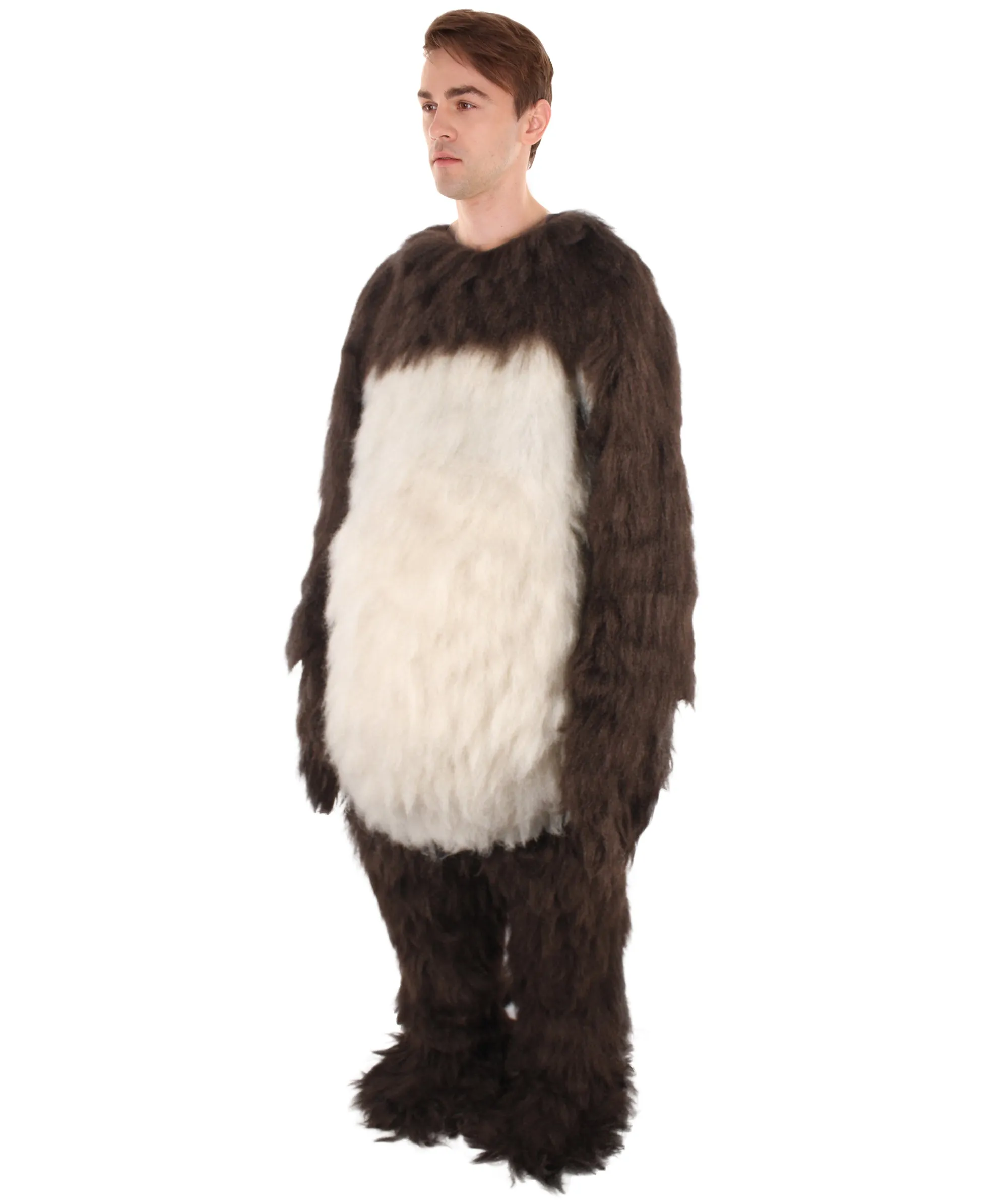 Unisex Dark Brown Grizzly Bear Costume | Best for Halloween| Flame-retardant Synthetic Fabric