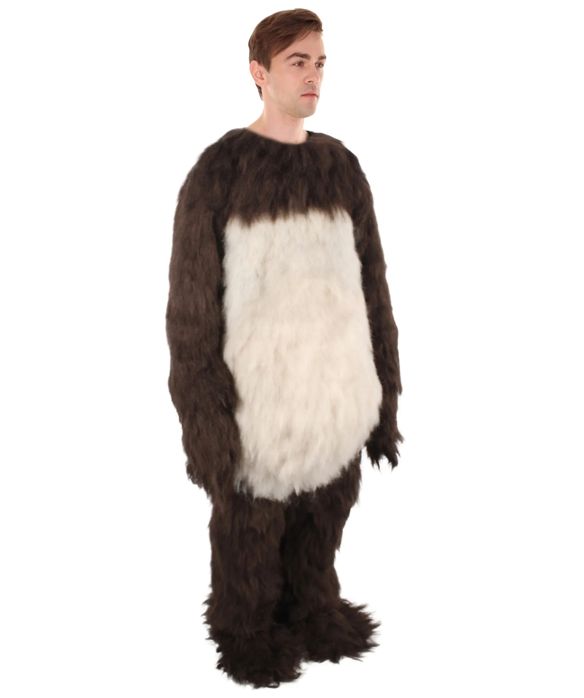 Unisex Dark Brown Grizzly Bear Costume | Best for Halloween| Flame-retardant Synthetic Fabric