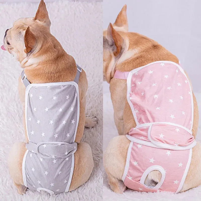 Unisex Pet Physiological Pants Underwear Dog Clothes Puppy Diaper Strap Briefs Female Sanitary Panties Shorts Pet Supplies