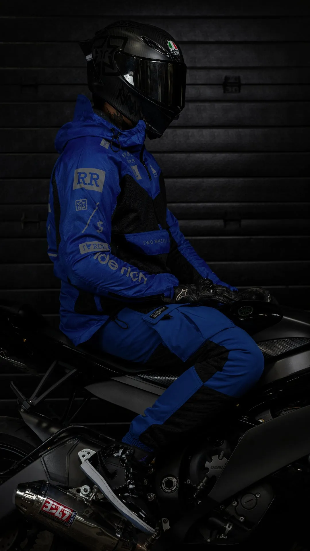 Unit 16™ V2.Flow™ Mesh Armoured Cargo Joggers {Blue}