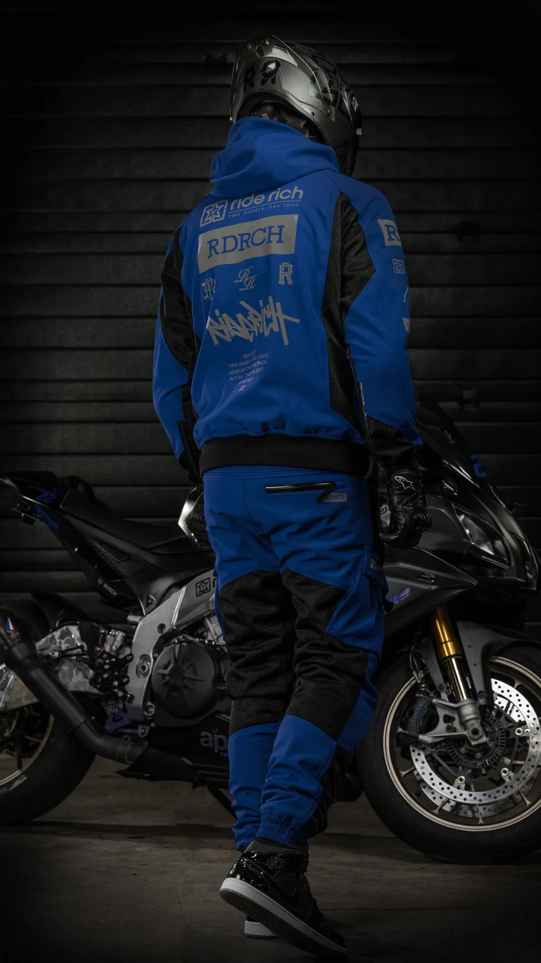 Unit 16™ V2.Flow™ Mesh Armoured Cargo Joggers {Blue}