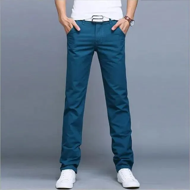 VibeMasters Casual Pants Mens Trousers