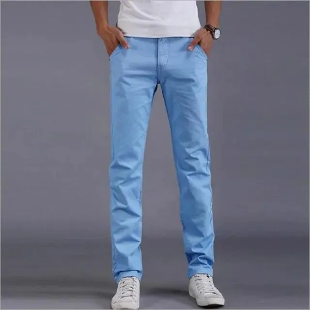 VibeMasters Casual Pants Mens Trousers