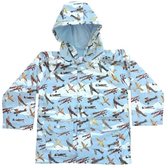 Vintage Plane Raincoat