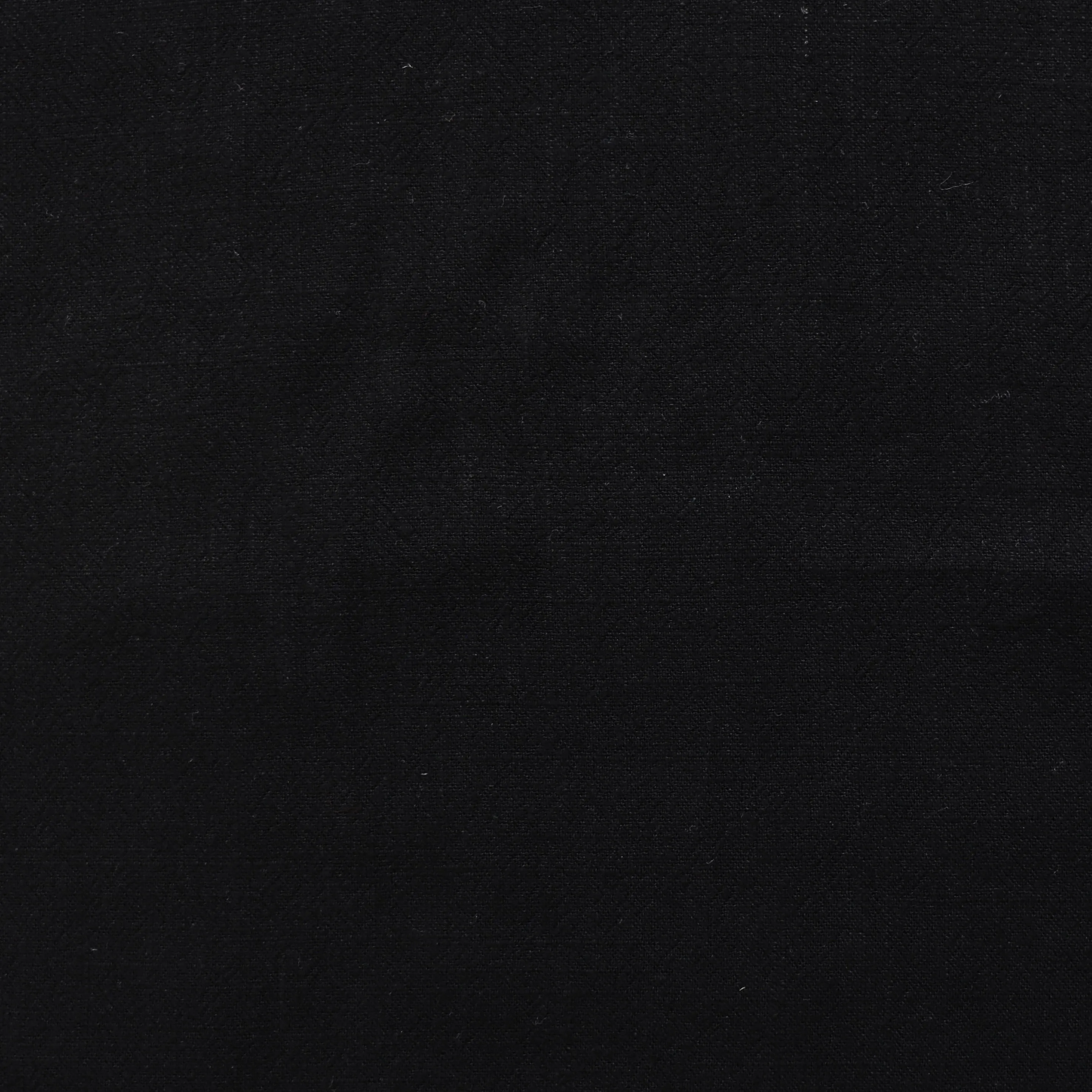 Viscose Linen Slub - Dark Charcoal Black