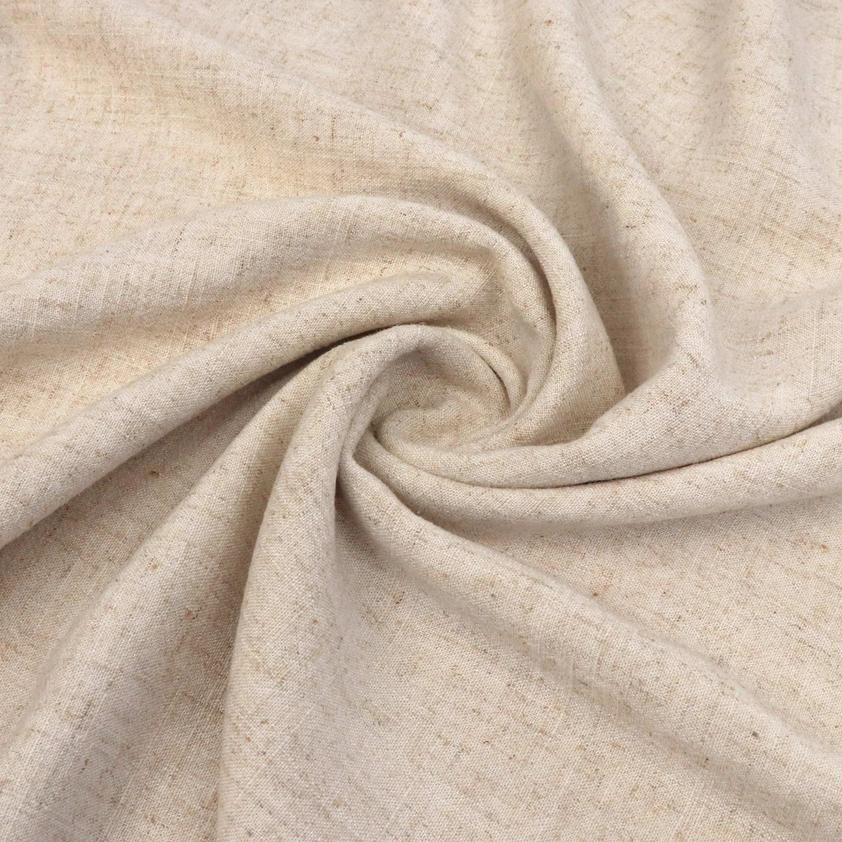 Viscose Linen Slub - Oatmeal