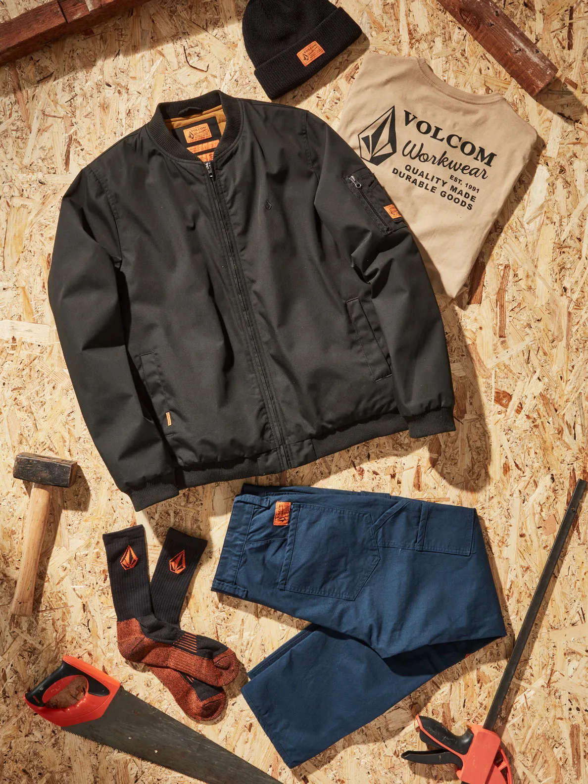 Volcom Workwear Jacket - Black