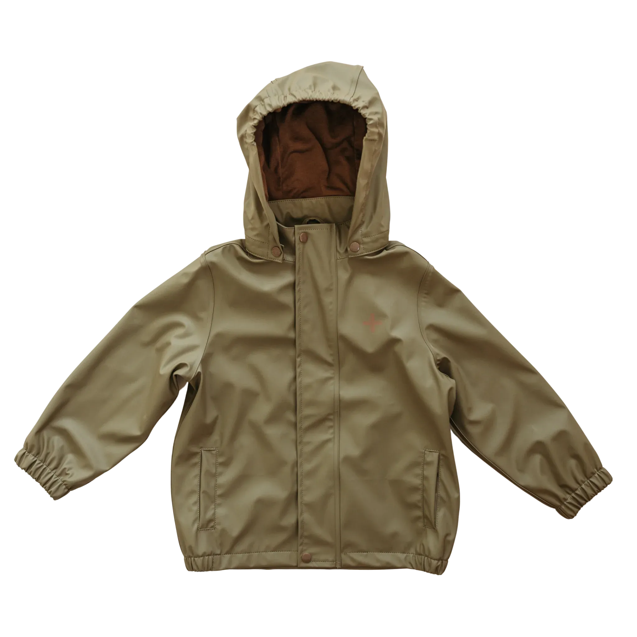 Wander & Wild Recycled Raincoat- Olive