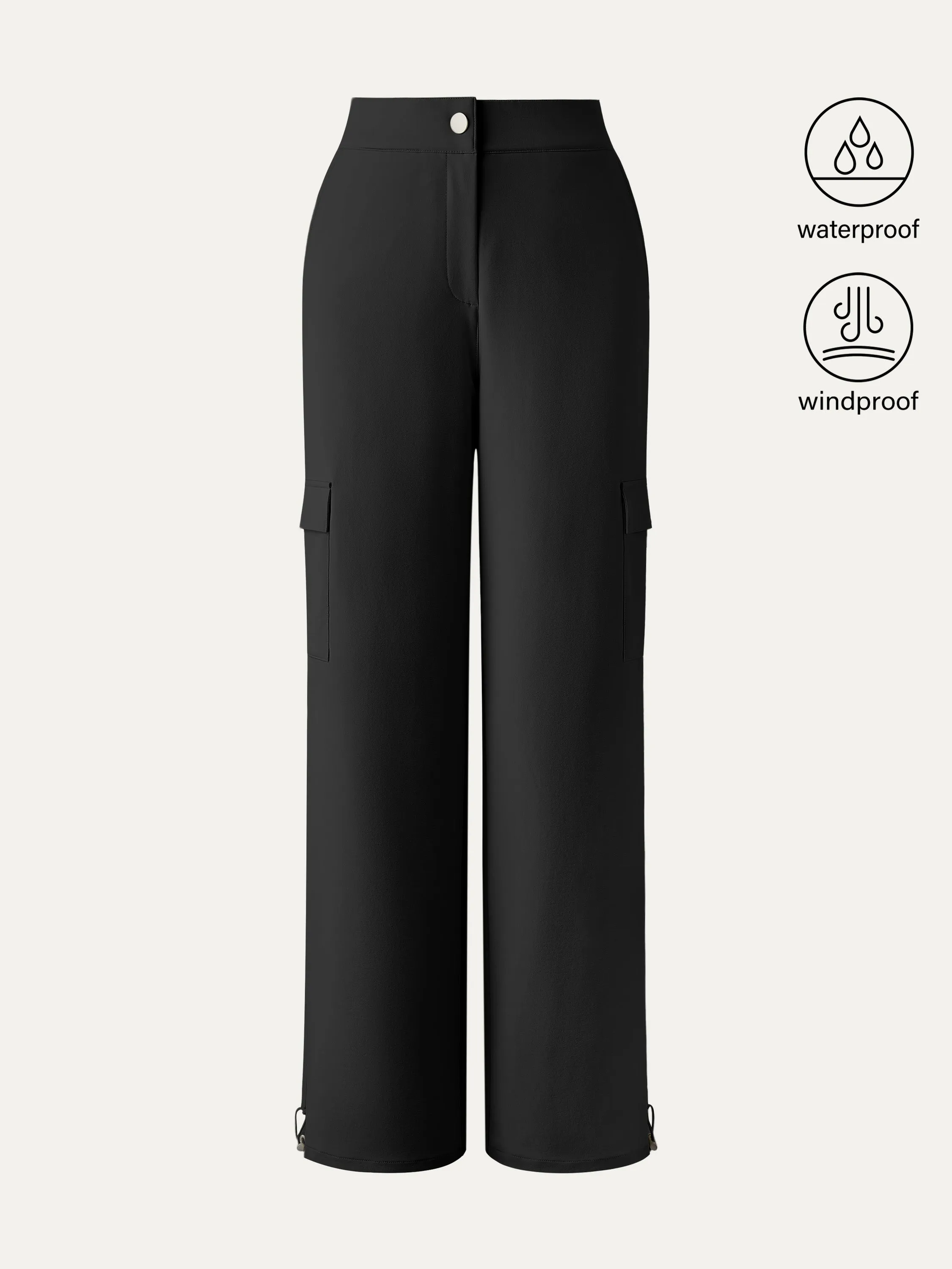 Water-Repellent Fleece Lined Cargo Pant