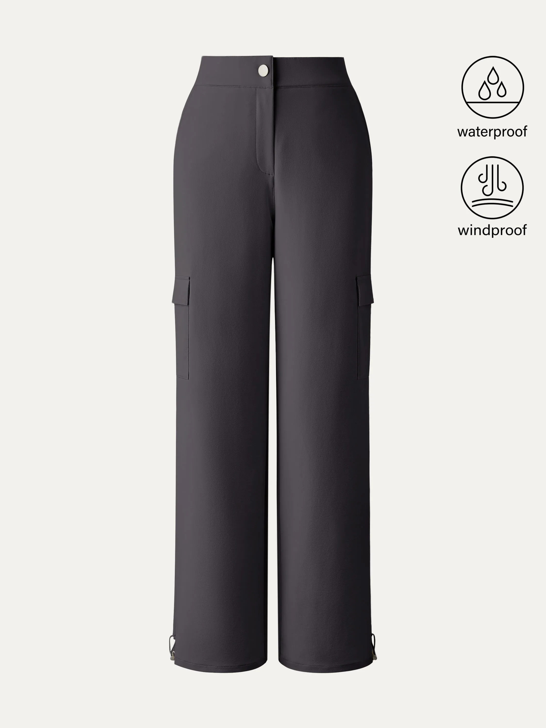 Water-Repellent Fleece Lined Cargo Pant