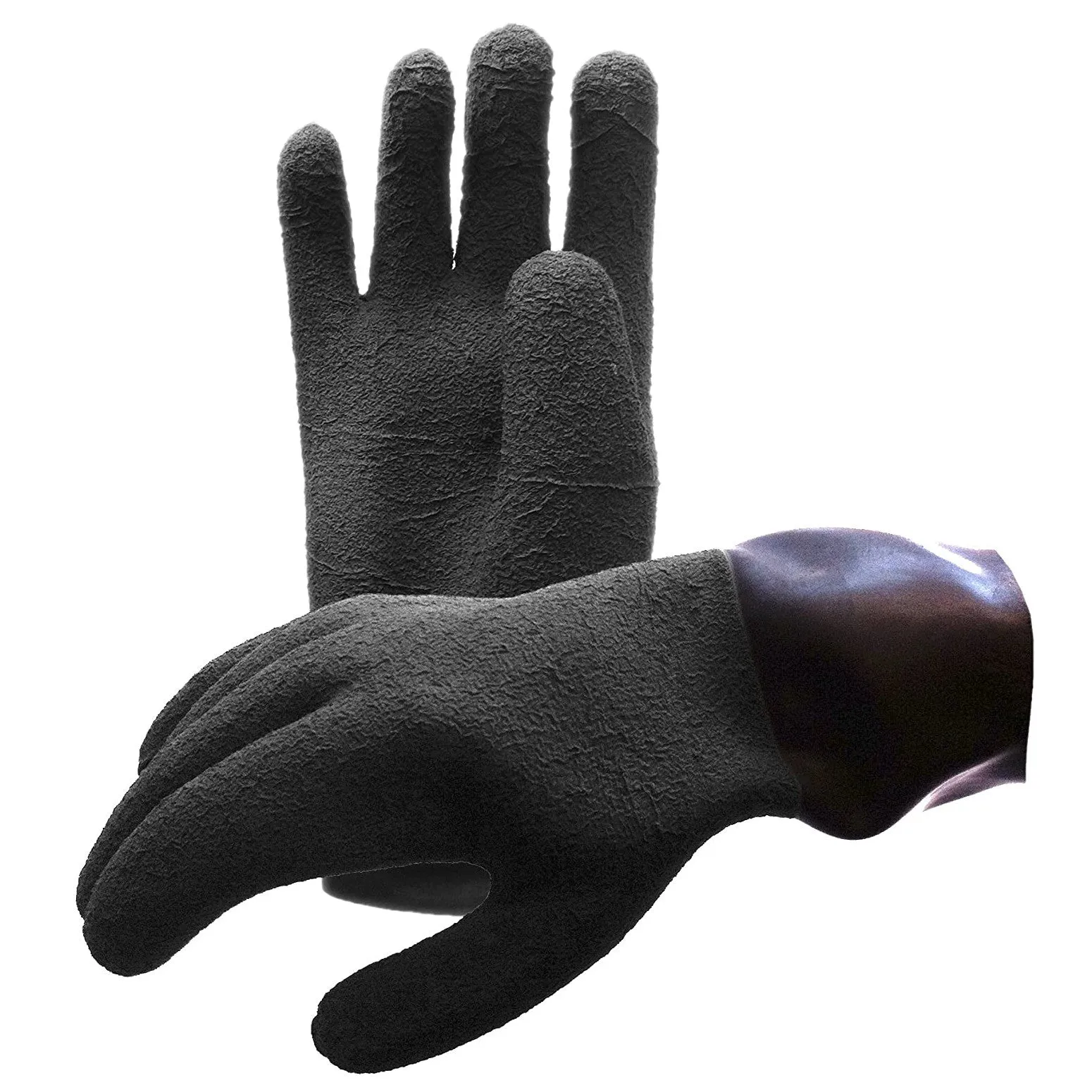 Waterproof Heavy Duty Latex Dry Gloves