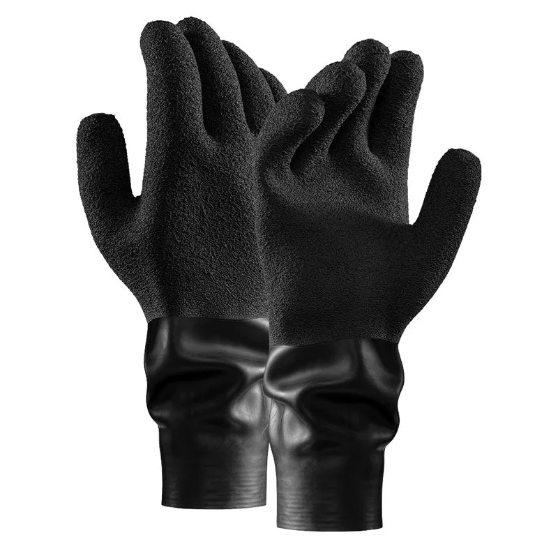 Waterproof Latex Dry-gloves HD (2mm) (Long)