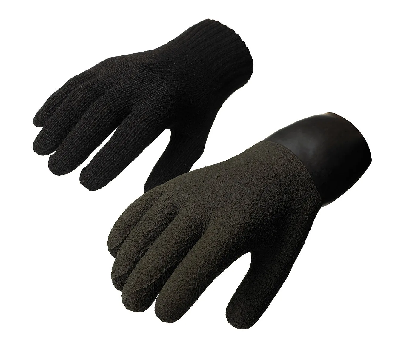 Waterproof Latex Dry-gloves HD (2mm) (Short)