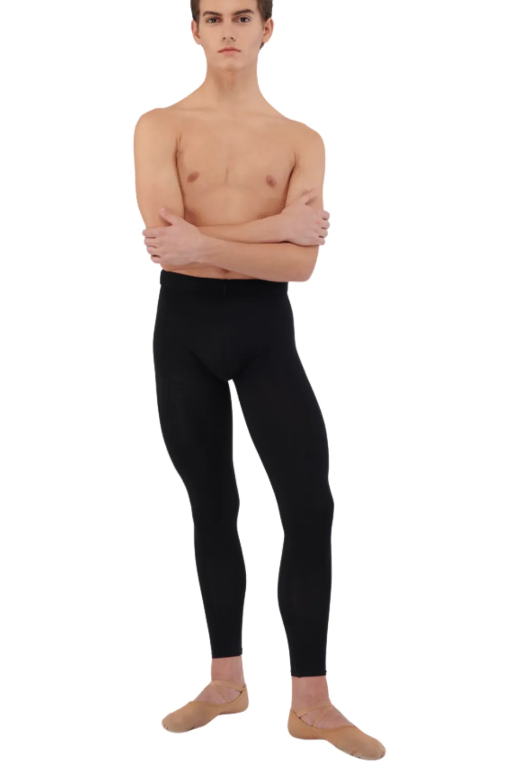 WEAR MOI HAMADA BOYS FOOTLESS MICROFIBER TIGHTS