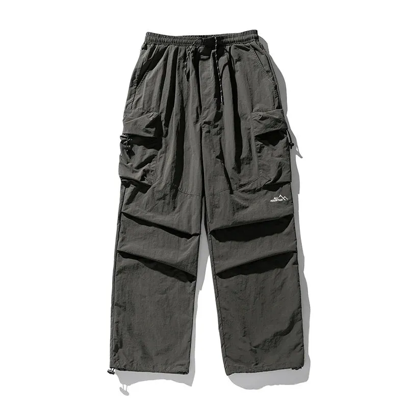 Wiaofellas  -   Parachute Cargo Pants Men Oversize Outdoor Casual Trousers Male Waterproof Pants Man Japanese Streetwear Hip Hop