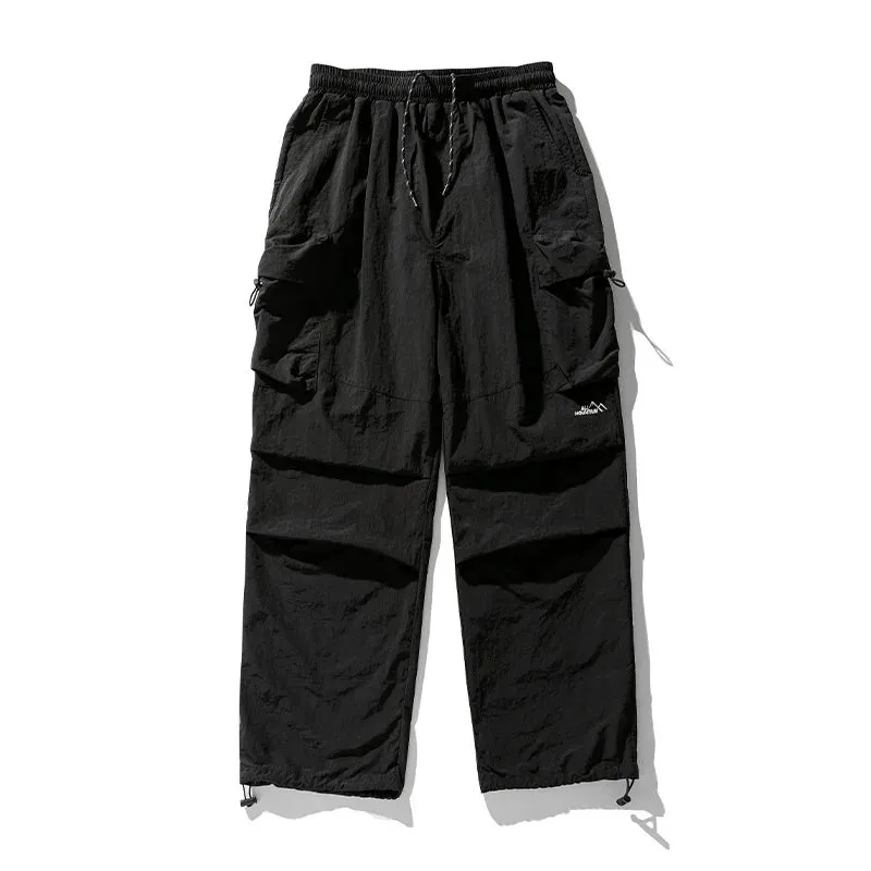 Wiaofellas  -   Parachute Cargo Pants Men Oversize Outdoor Casual Trousers Male Waterproof Pants Man Japanese Streetwear Hip Hop