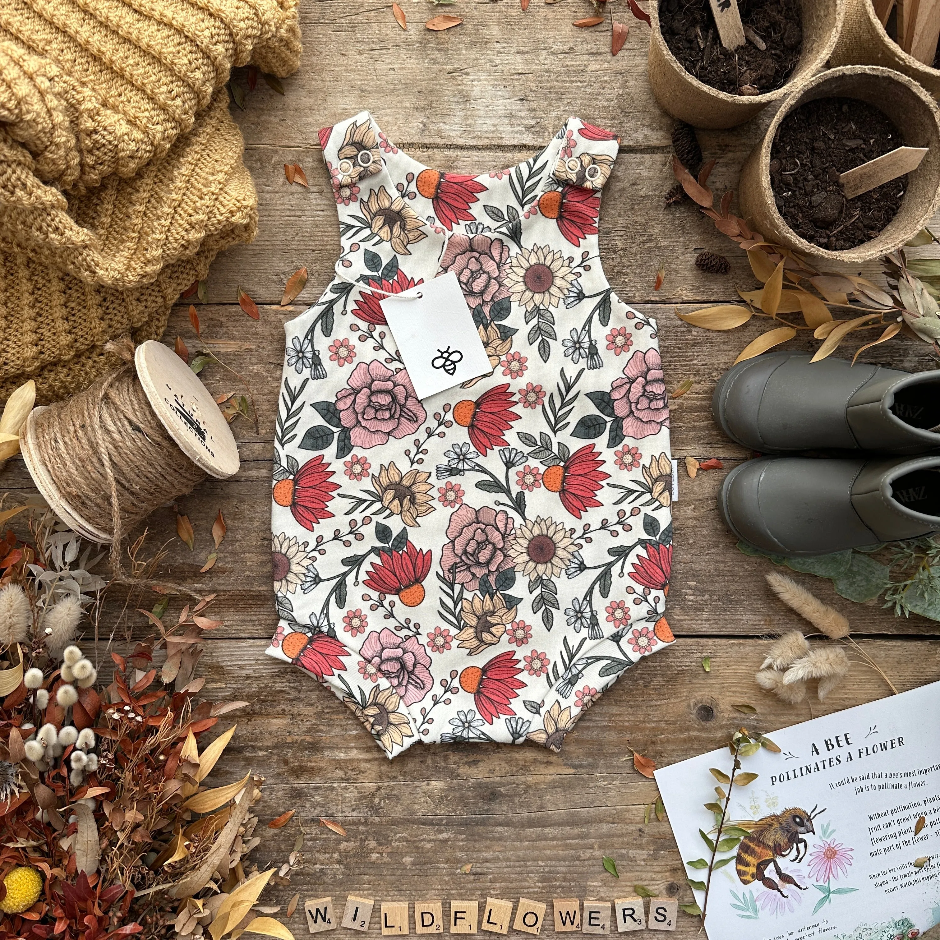 Wildflowers Bloomer Romper