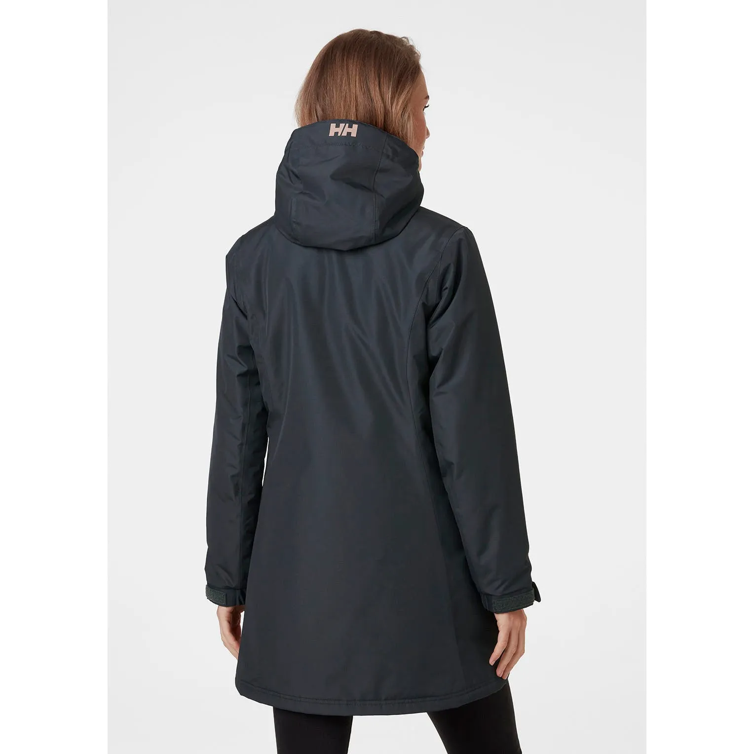 WOMEN'S LONG BELFAST WINTER JACKET - EBONY