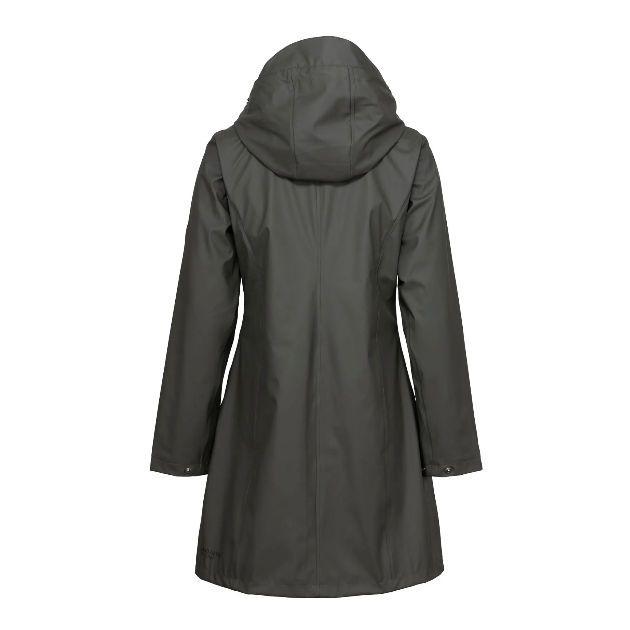 Women's Scandinavian Raincoat - Olive