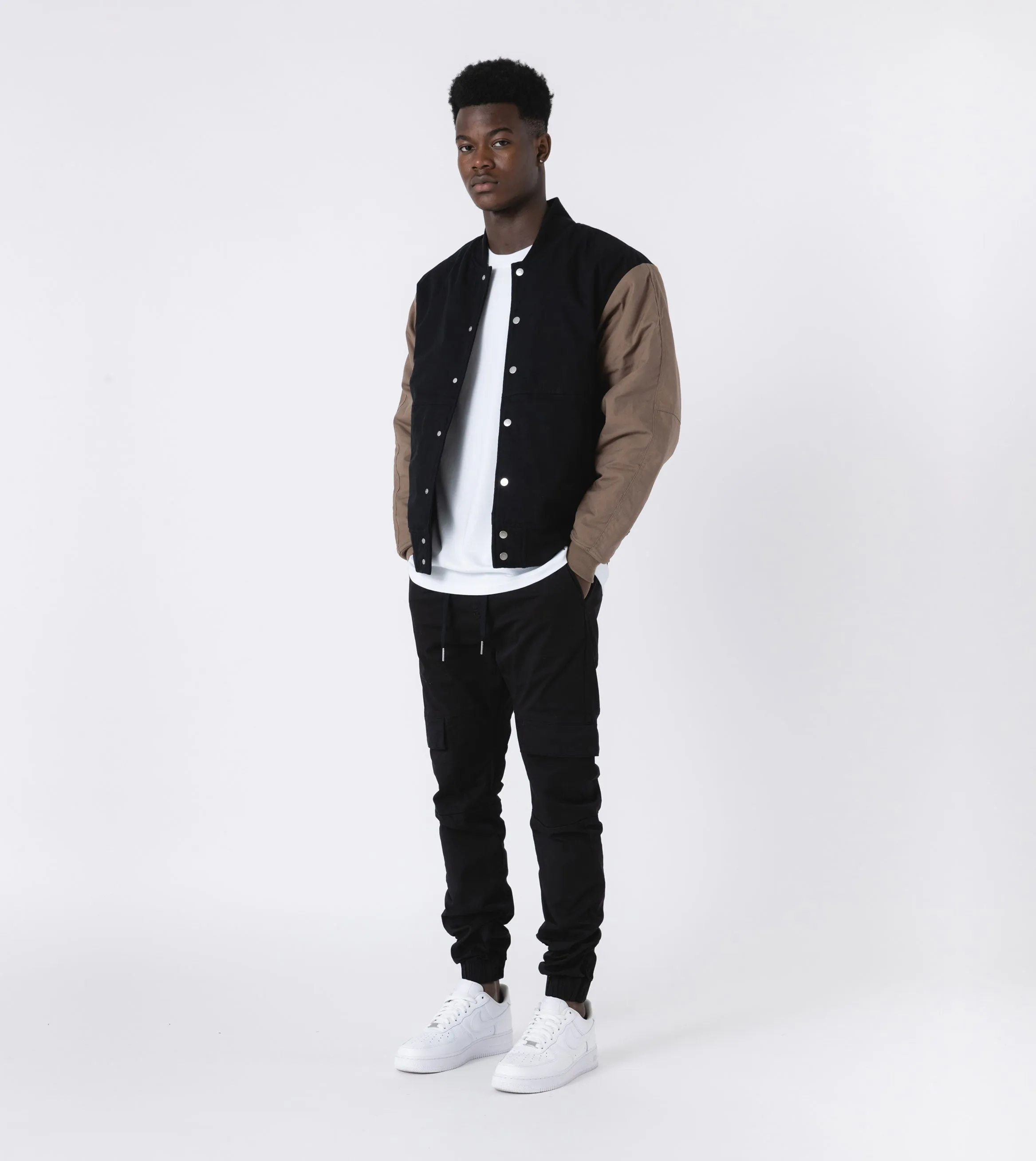 WST Bomber Jacket Black/Timber