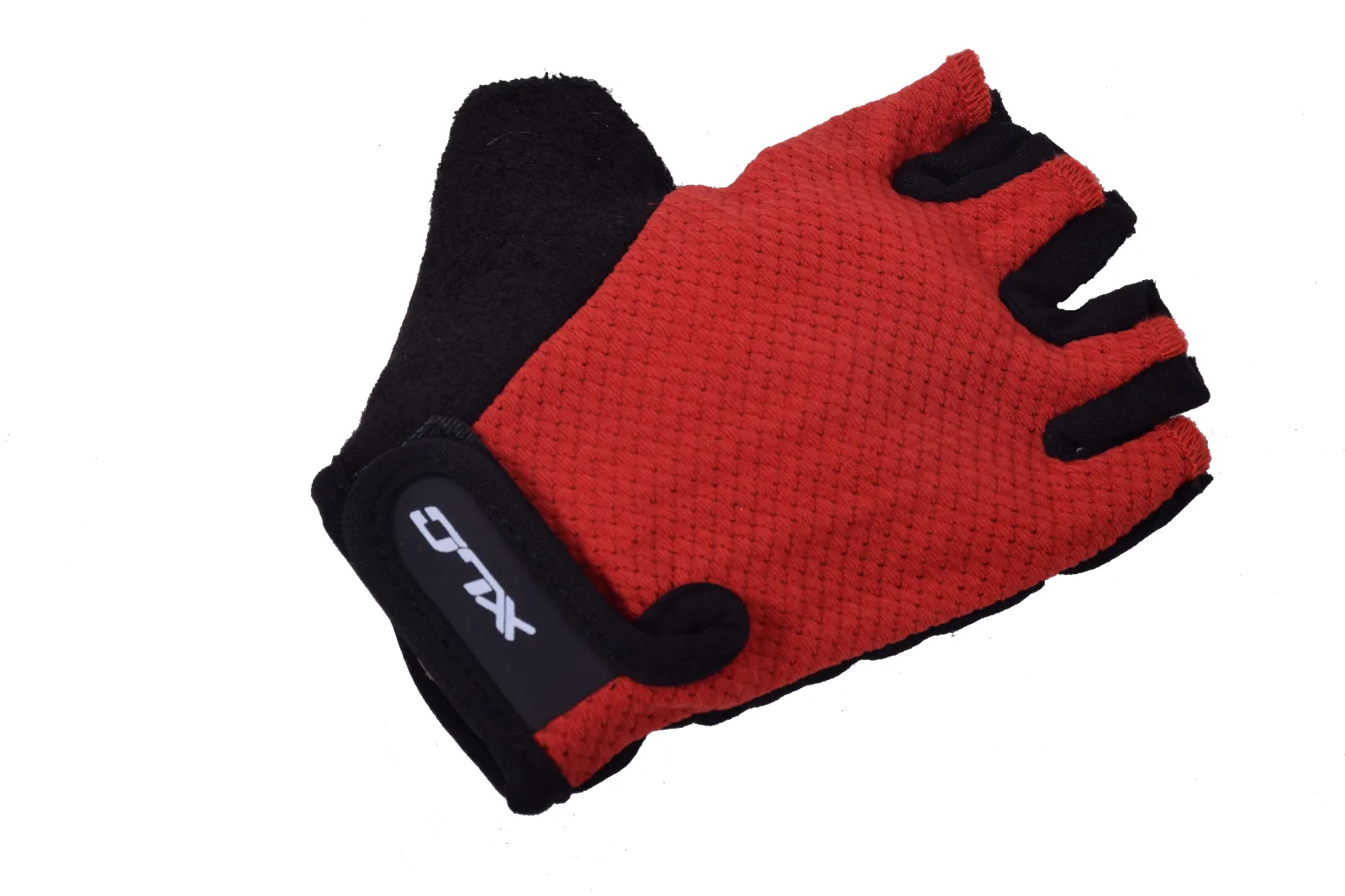 XLC FINGERLESS BIKE TRACK MITT KIDS CYCLING GRIP GLOVES LIGHTWEIGHT RED 2 SIZES