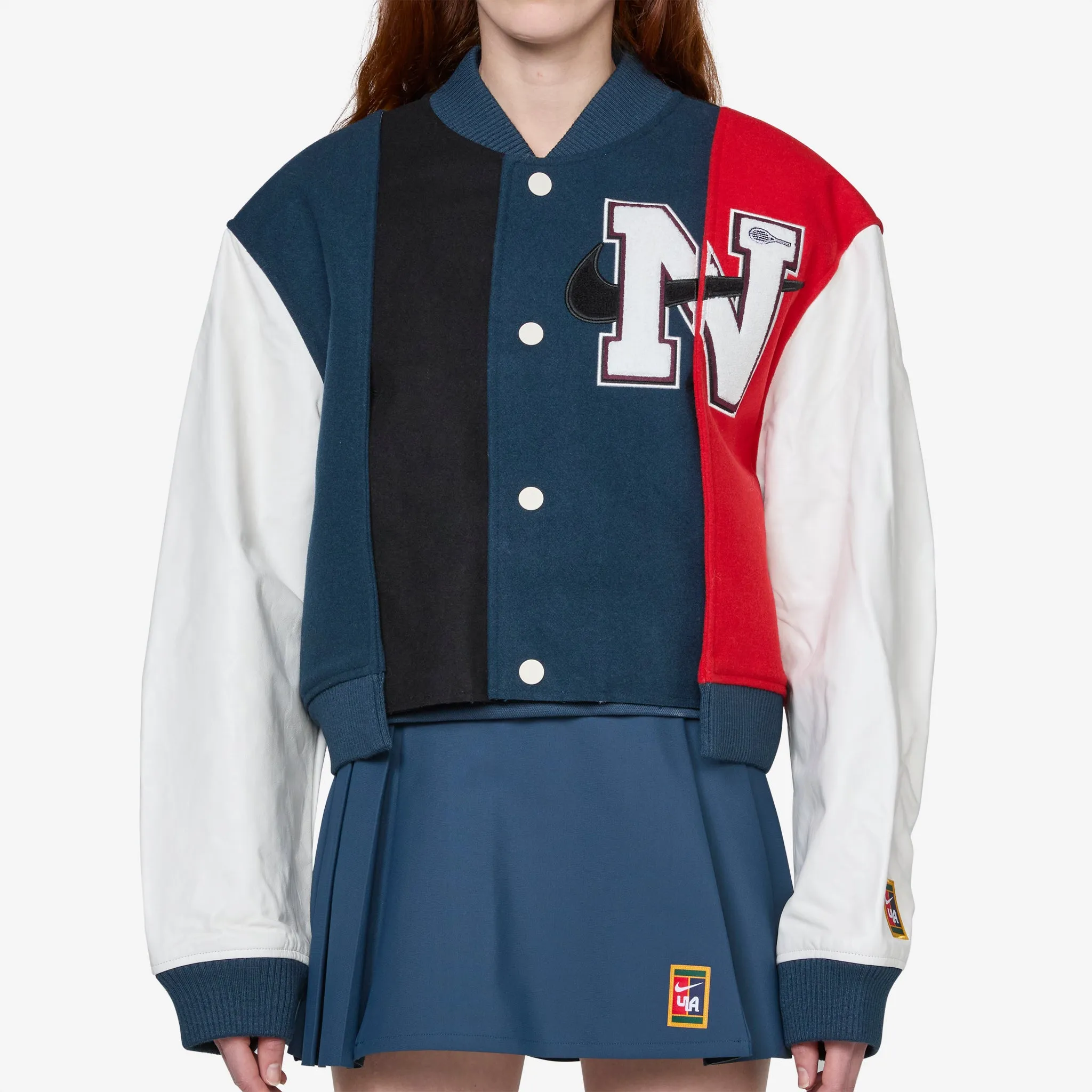 YOON x Oversized Varsity Jacket Black | Armory Navy | Phantom | White