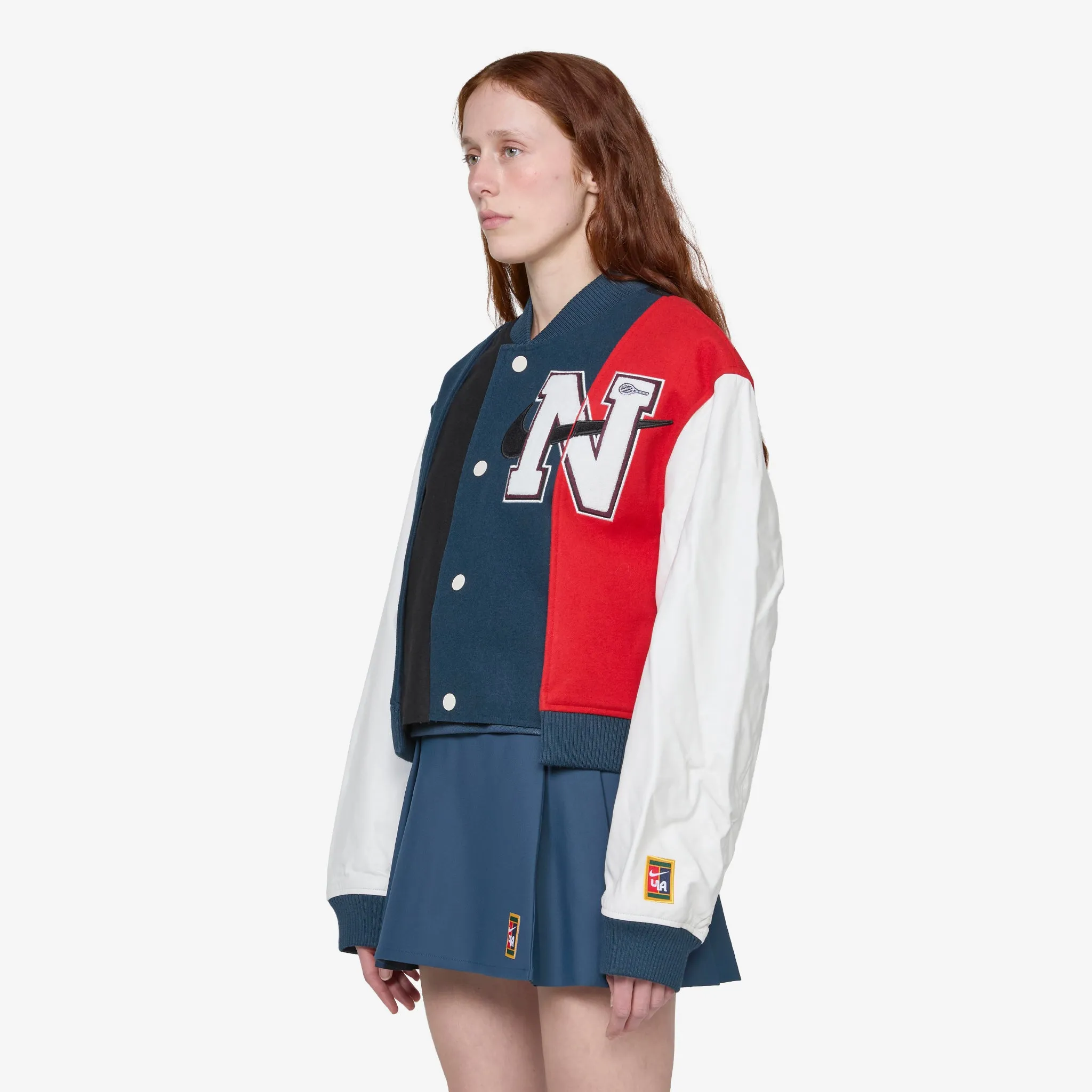 YOON x Oversized Varsity Jacket Black | Armory Navy | Phantom | White